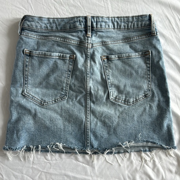 Forever 21 Blue Denim Mini Skirt - Picture 2 of 3